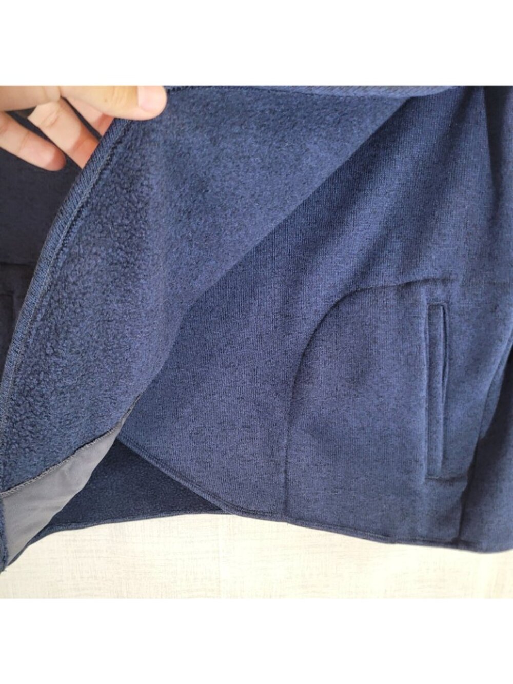 Merrell Sweatshirt Womens XL Blue Pullover 1/4 Button Collar Athleisure - Picture 9 of 11